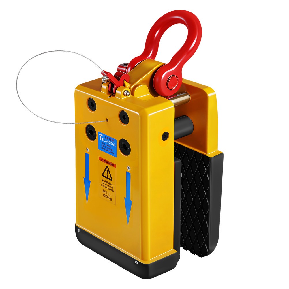 1000KG Stone Slab Lifting Clamp Granite Marble Lifter Rubber Clamp Range 10-50mm gallery