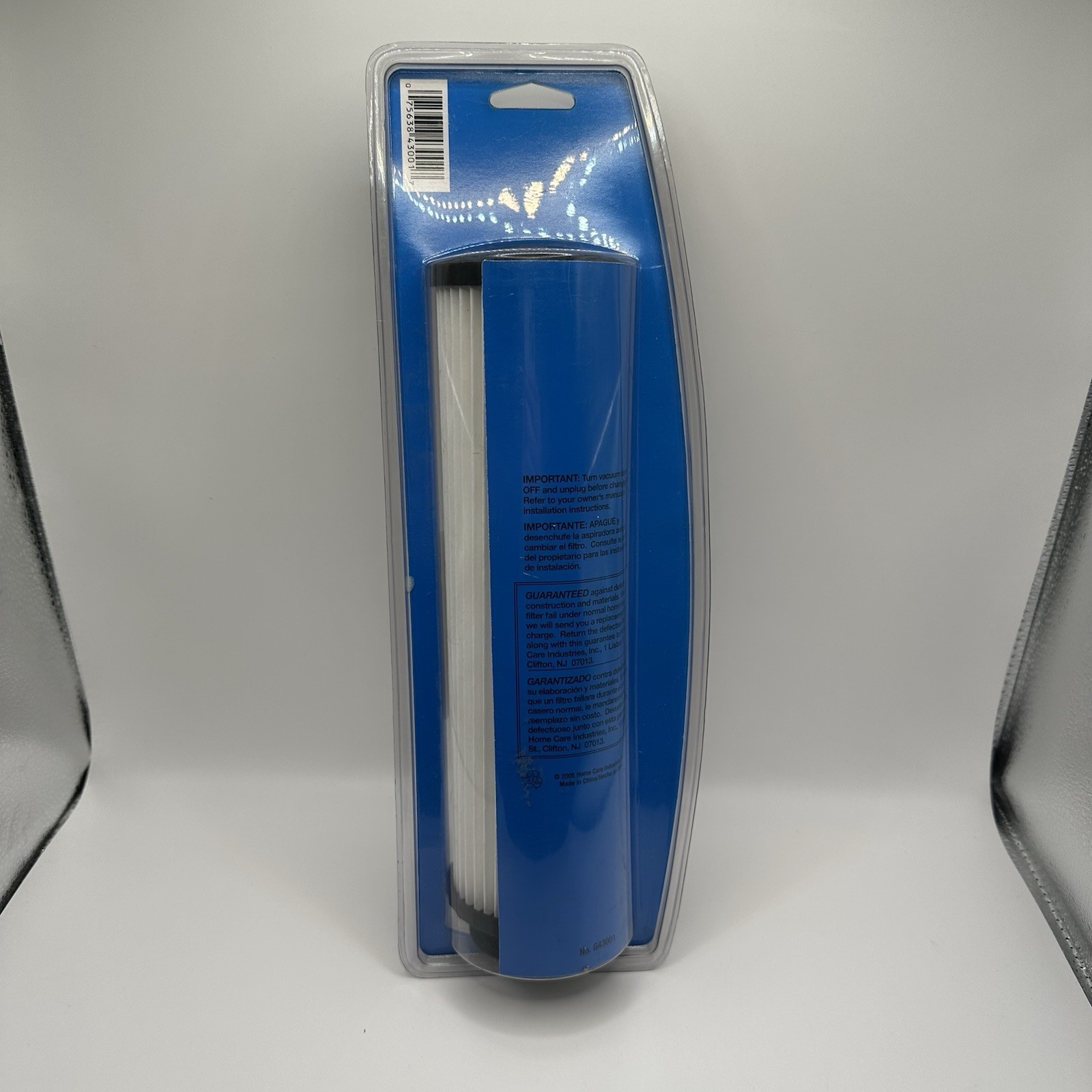 Hoover Micro Clean Bagless Upright G43001 Twin Chamber Replacement Hepa Filter gallery