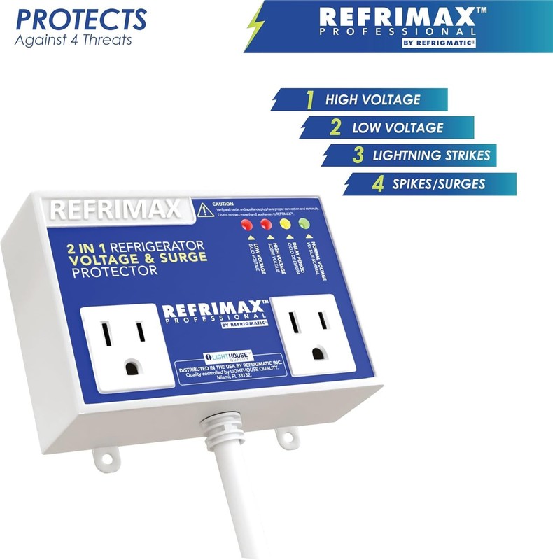 Refrimax Voltage & Surge Protector for Refrigerators 27 cu. ft. or More gallery