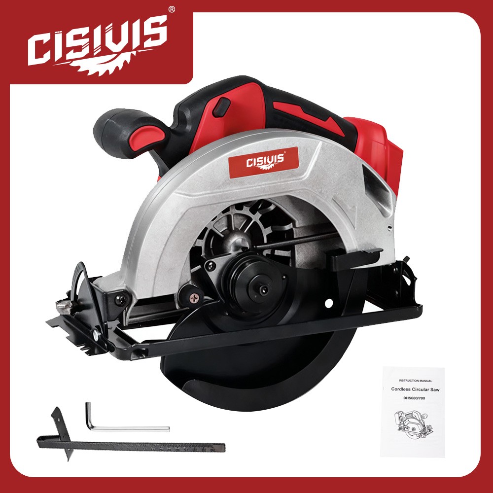 Cisivis 18V Cordless Circular Saw - Compatible Milwaukee M18 Battery - Bare Tool gallery