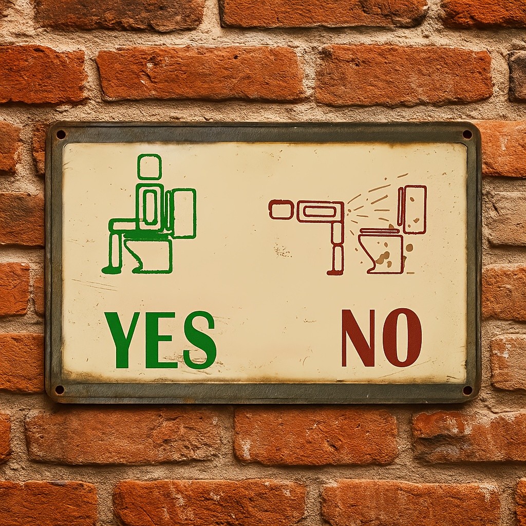 2D YES NO Theme Vintage Metal Sign Wall Decor for Home Garage Decor Enthusiasts gallery