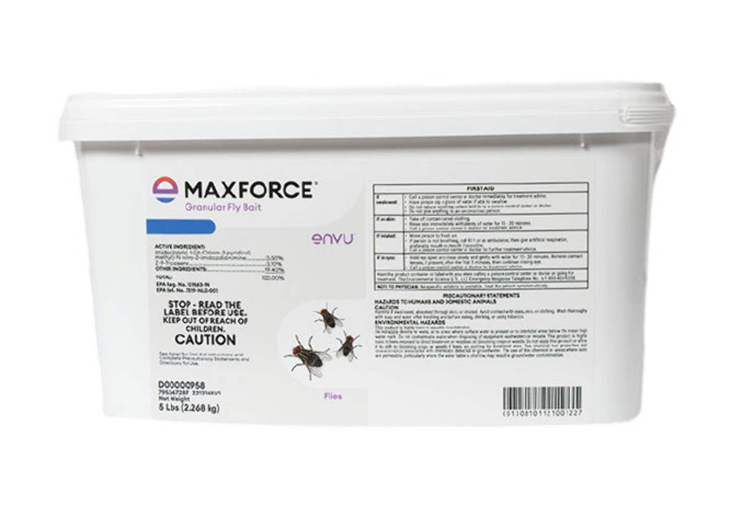 Maxforce Granular Fly Bait 5 lb – Fast 60 Sec Kill, Long-Lasting Outdoor Control gallery