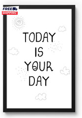 Matte Black 16X24 Frame Single Frame 16 X 24 Poster Frame for Artwork Puzzles
