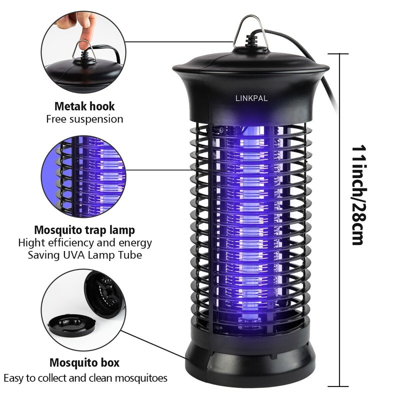 Electric Fly Bug Zapper Mosquito Insect Killer LED Light Trap Pest Control Lamp gallery