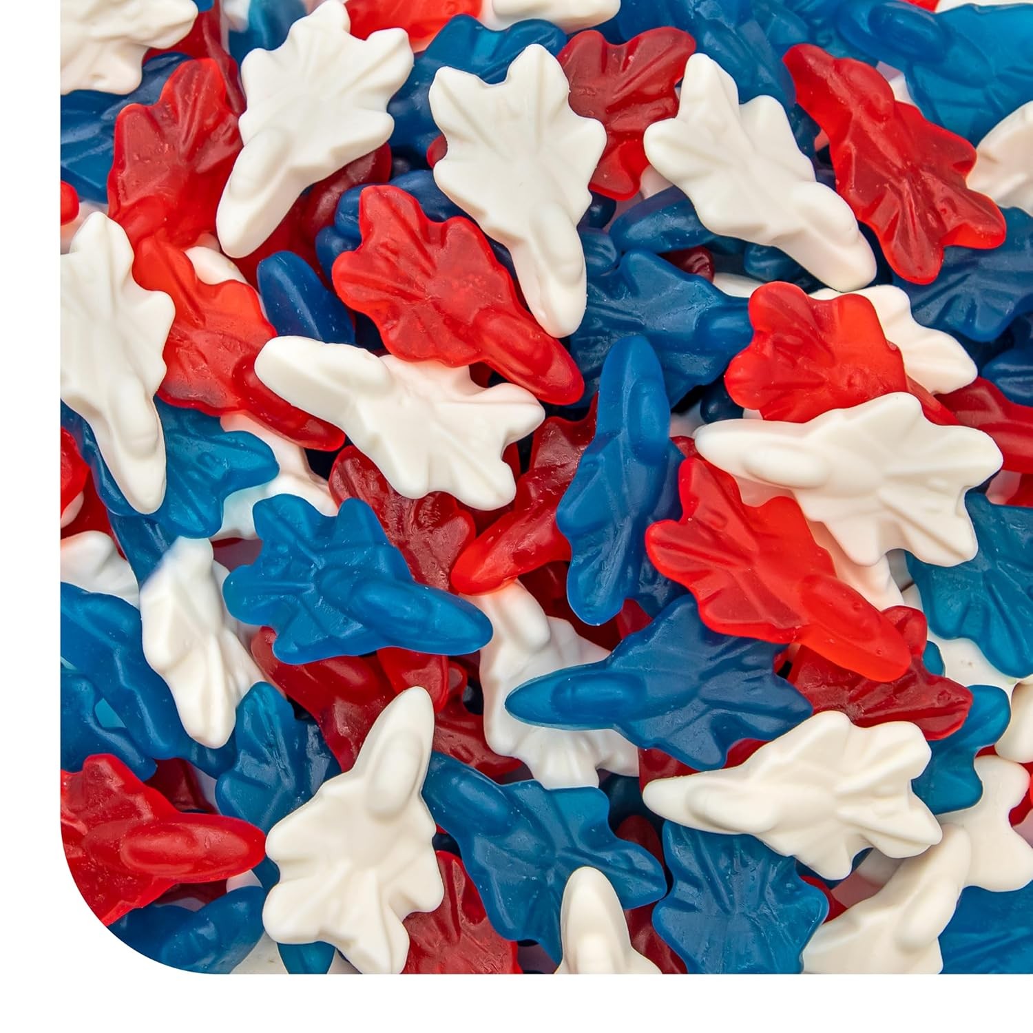 Patriotic Candy - 2 Pound Pack - 4th of July Gummies - Red White and Blue Candy gallery
