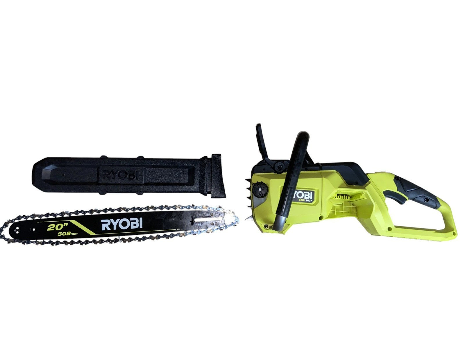 Ryobi Cordless 40v Battery Powered 20" Chainsaw RY40HPCW03B Tool-Only gallery