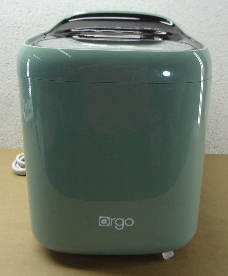 Countertop Ice Maker Portable Bullet Ice Machine 33lbs/Day, Sage Open Box gallery