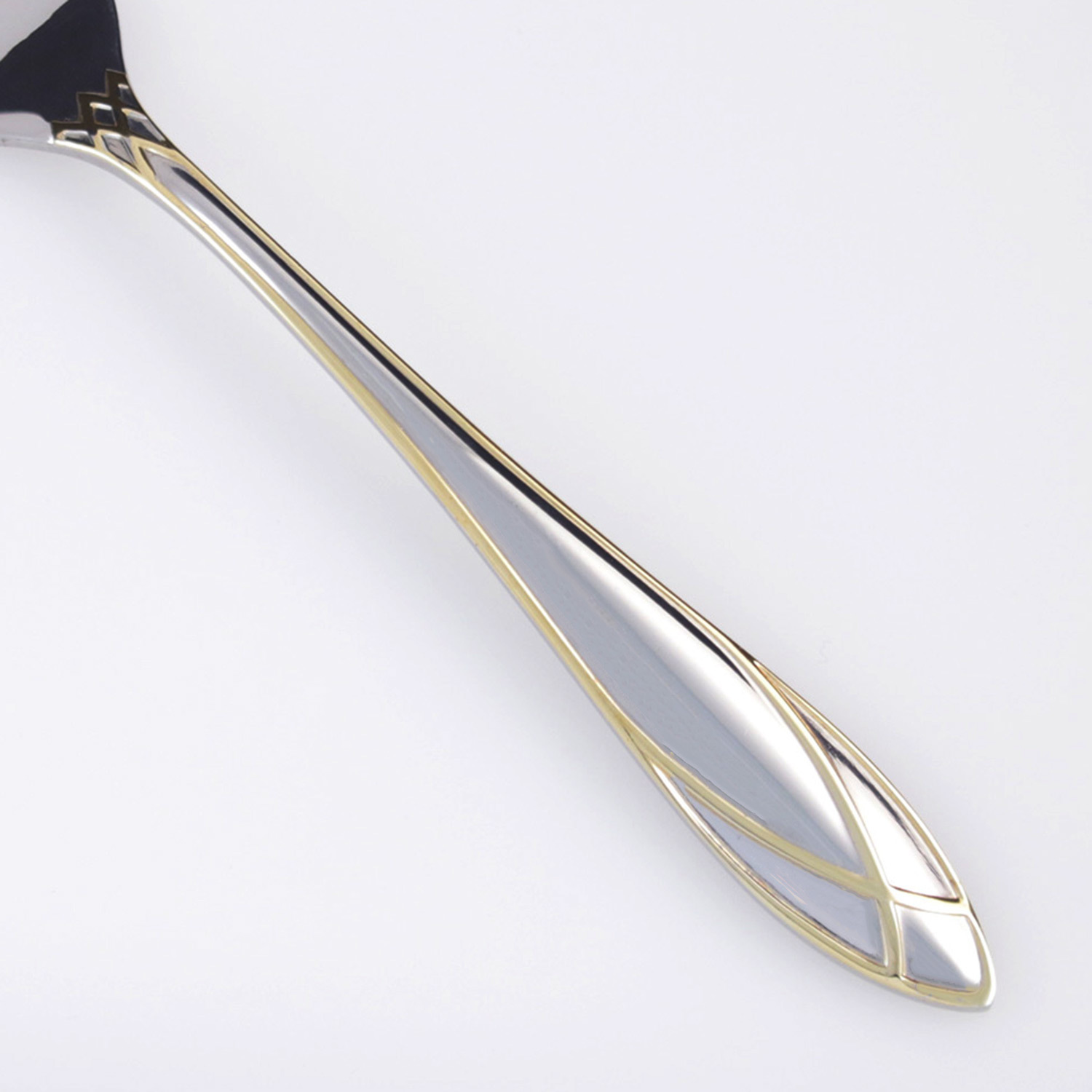 Yamazaki Patrick ALEXANDRA Stainless GOLD ACCENT Korea Golden Flatware CHOICE gallery