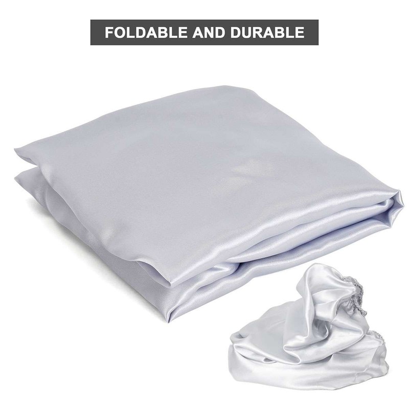 Luxurious Satin Silk Pillowcase Soft Bedding Standard Queen King Pillow Cover gallery