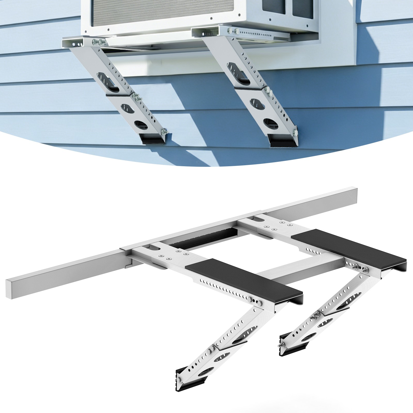 Window Air Conditioner Support Bracket, Universal AC Mount, No Drilling 220 lbs gallery