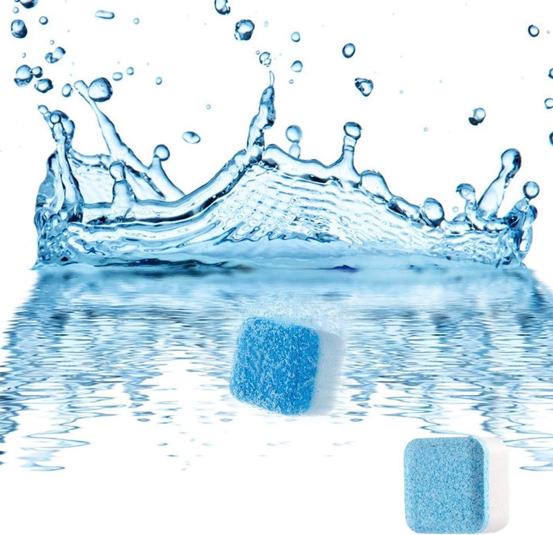 30 Pcs Solid Washing Machine Cleaner, Triple Decontamination Effervescent Clean gallery