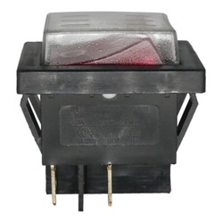 Light Country R5 4-pin 2position 16A 250V Waterproof Rocker Switch Red With Lamp gallery