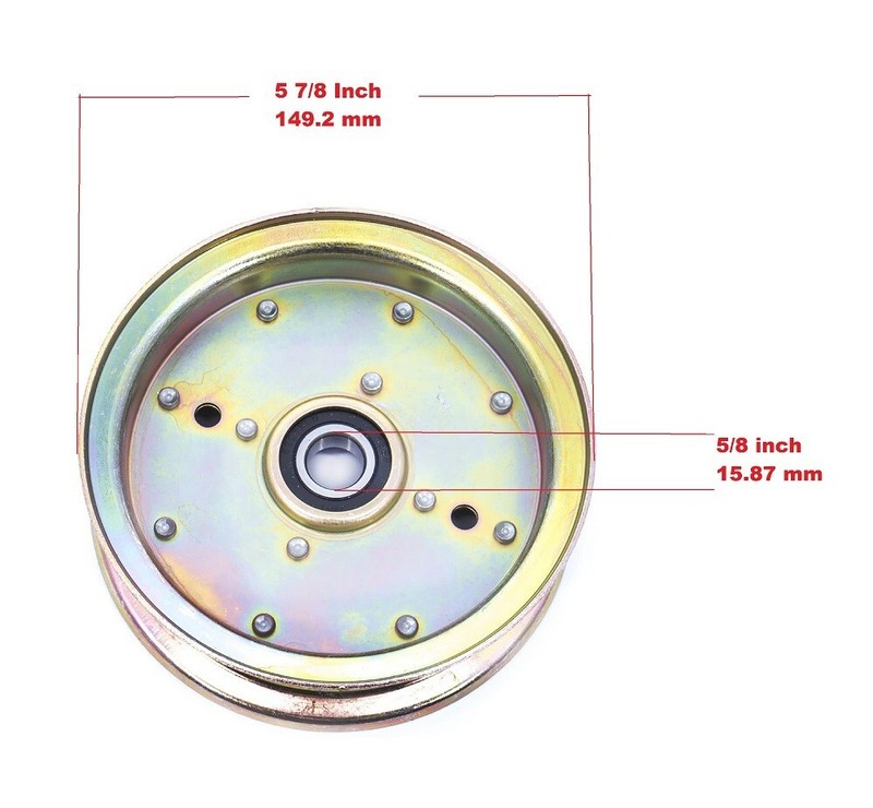 Complete 52" Deck Spindle Pulley Belt For Husqvarna GT52XLS GT52XLSI GTH52XLS gallery