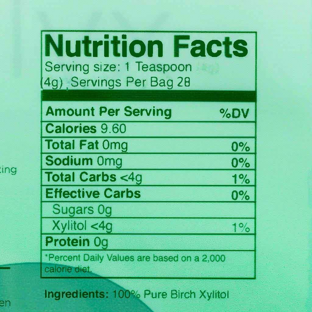 Morning Pep Sample Size Pure Birch Xylitol 4 OZ Product of USA gallery