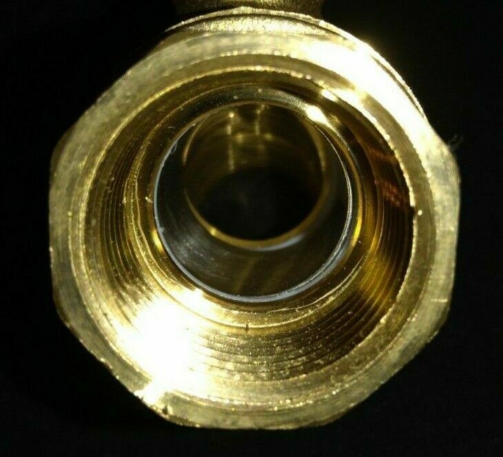 3/4 Inch Female Threaded Full Port Ball Valve Lever Handle Hose Bibb Spigot New gallery