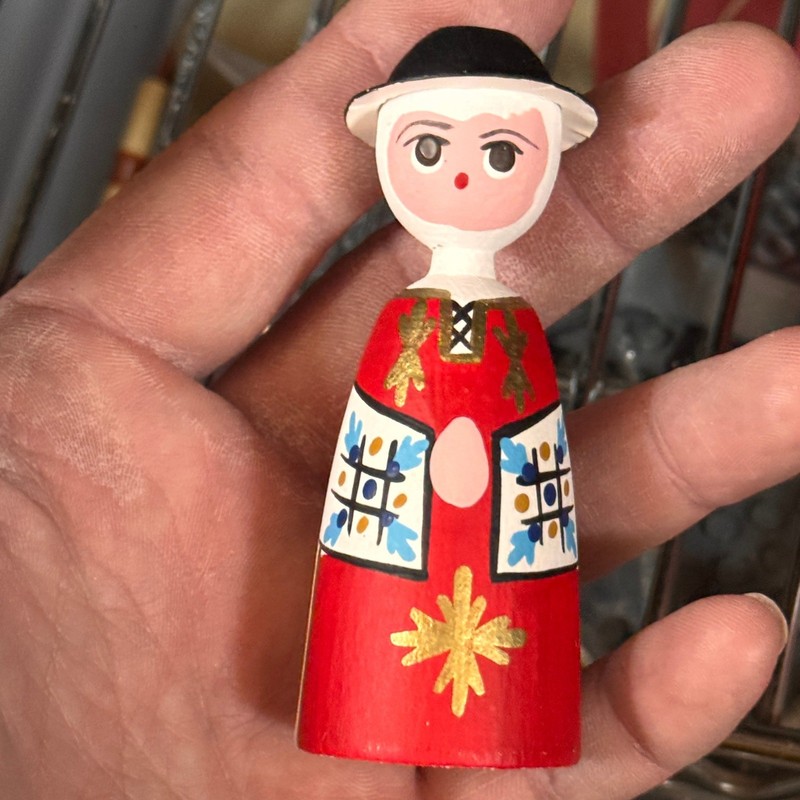 Mogens Eigenbrod Nativity Mary Joseph Baby Jesus Hand painted Wood Denmark gallery