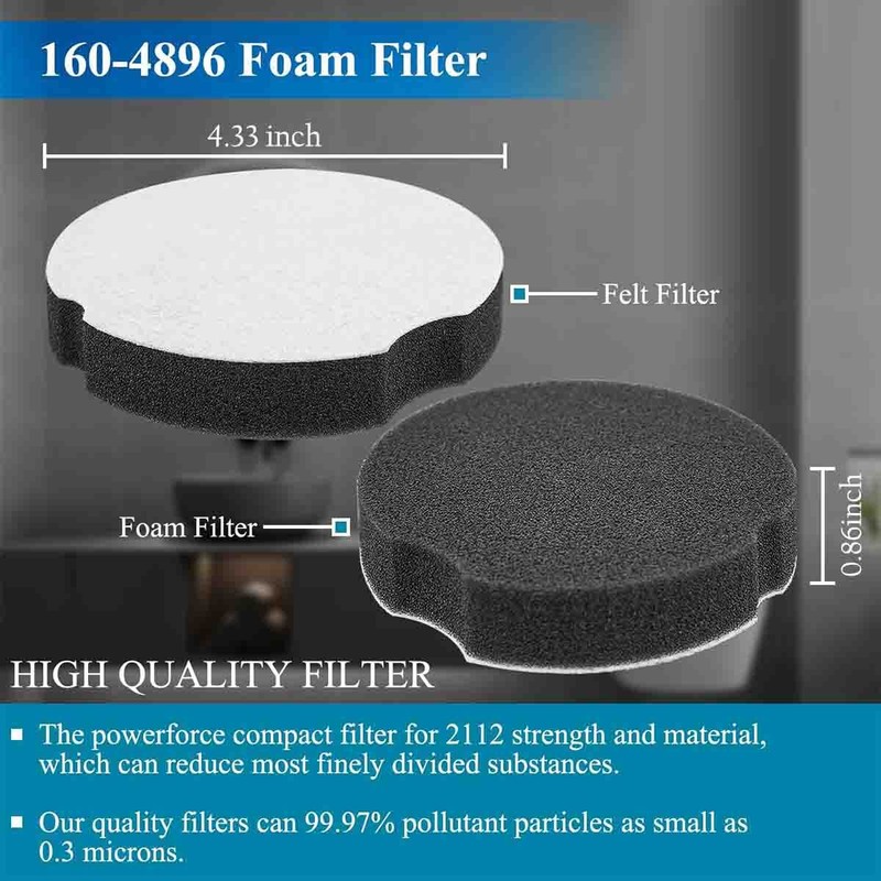 Filter for Bissell Powerforce Compact Lightweight Upright 1520 2112 Series gallery