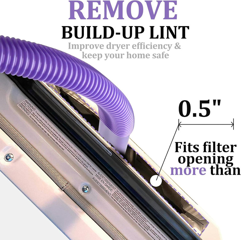 Dryer Vent Cleaner Hose Attachment for Dyson V7 V8 V10 V11 V12 V15 Vacuum gallery