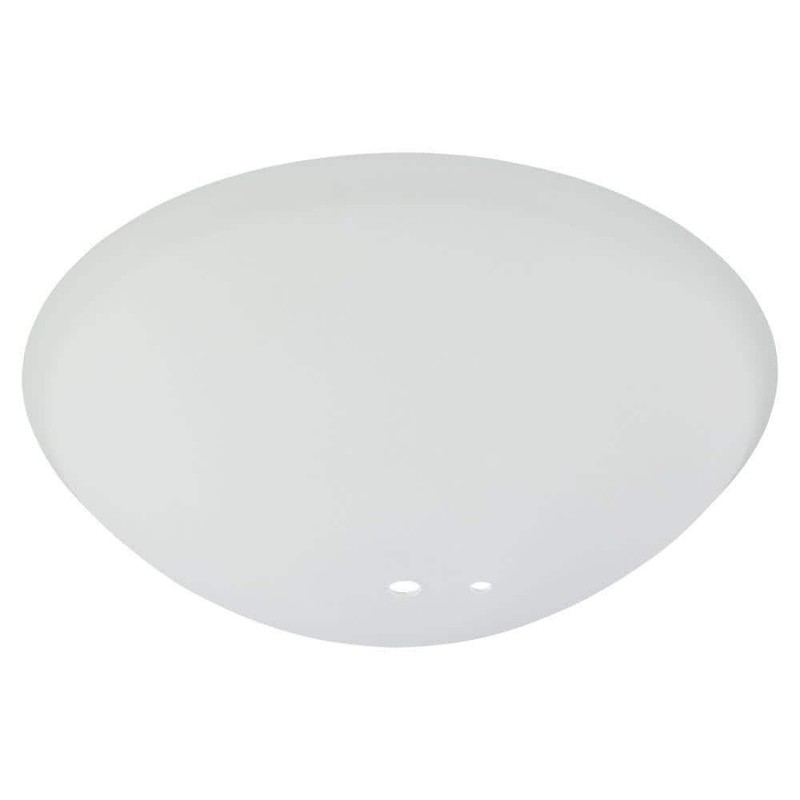 Hampton Bay Springview 52 in. Ceiling Fan Replacement Frosted White Glass Bowl gallery