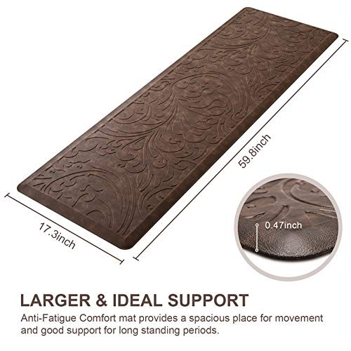 Kitchen Mat Cushioned Anti-Fatigue Waterproof Non-Slip Standing Mat Ergonomic gallery