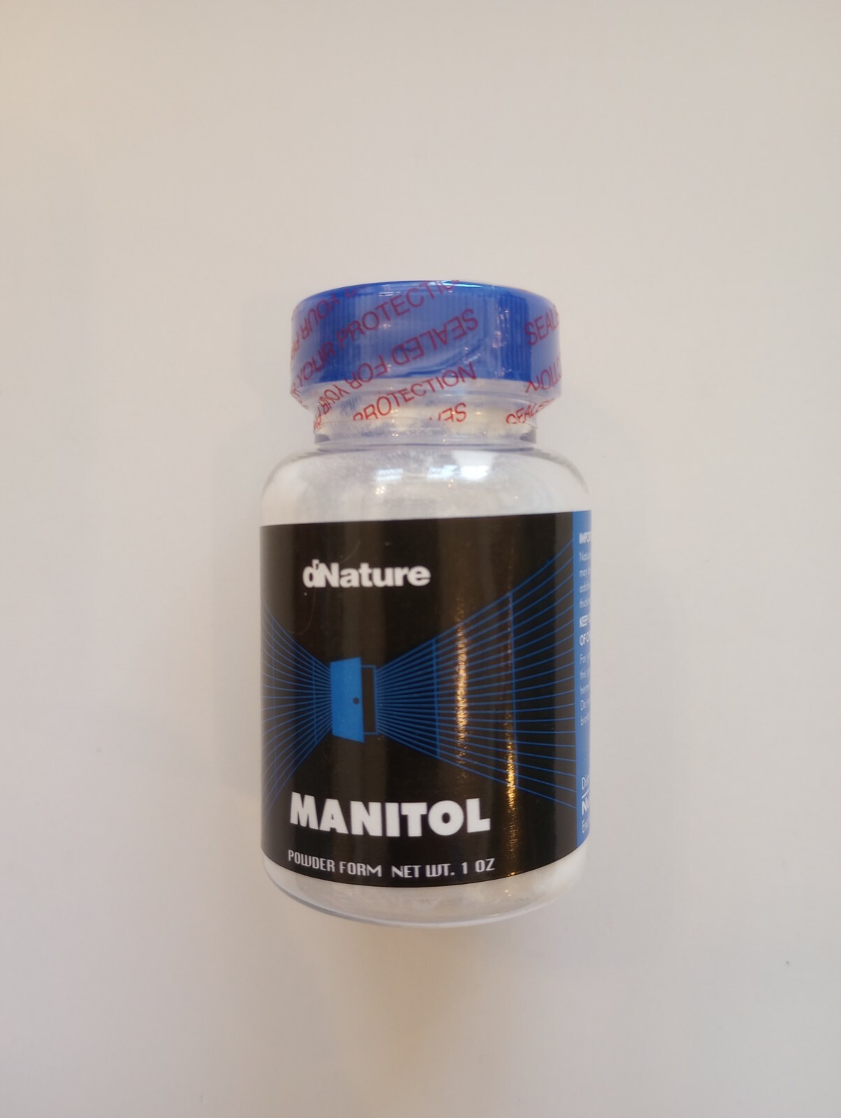 d'Nature Manitol Powder Mannitol 1 oz bottle One ounce gallery