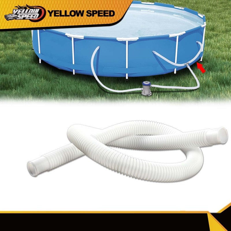 For Intex 1.25" Diameter Accessory Pool Pump Replacement Hose - 59" Long 2 Pack gallery