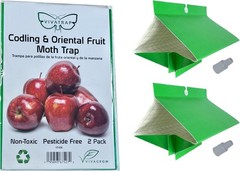 VivaTrap VT-106 Codling & Oriental Fruit Moth Trap Lure, 2-Pack, 8 Weeks