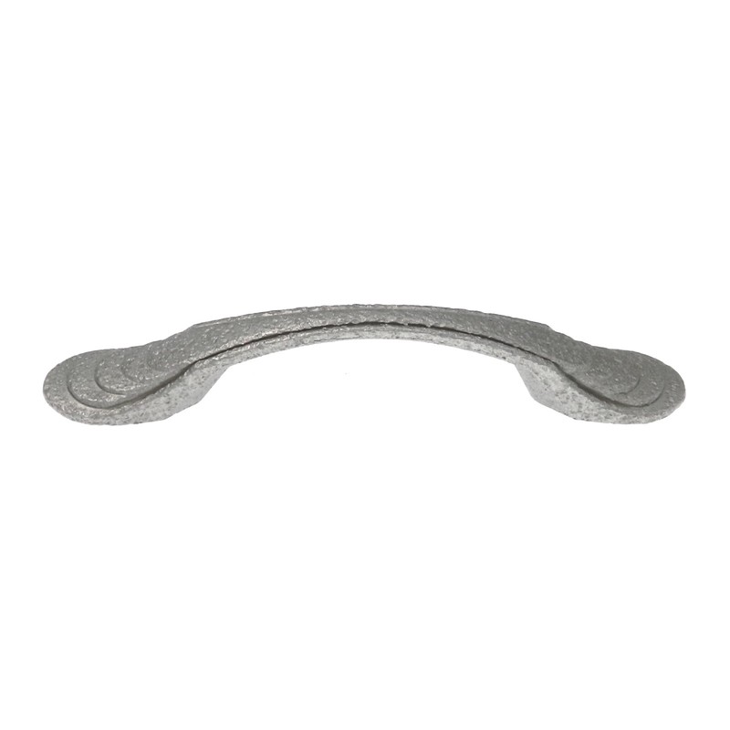 20 Pack Ancient Treasures C033SAT Rustic Satin Chrome 3"cc Cabinet Handle Pulls gallery