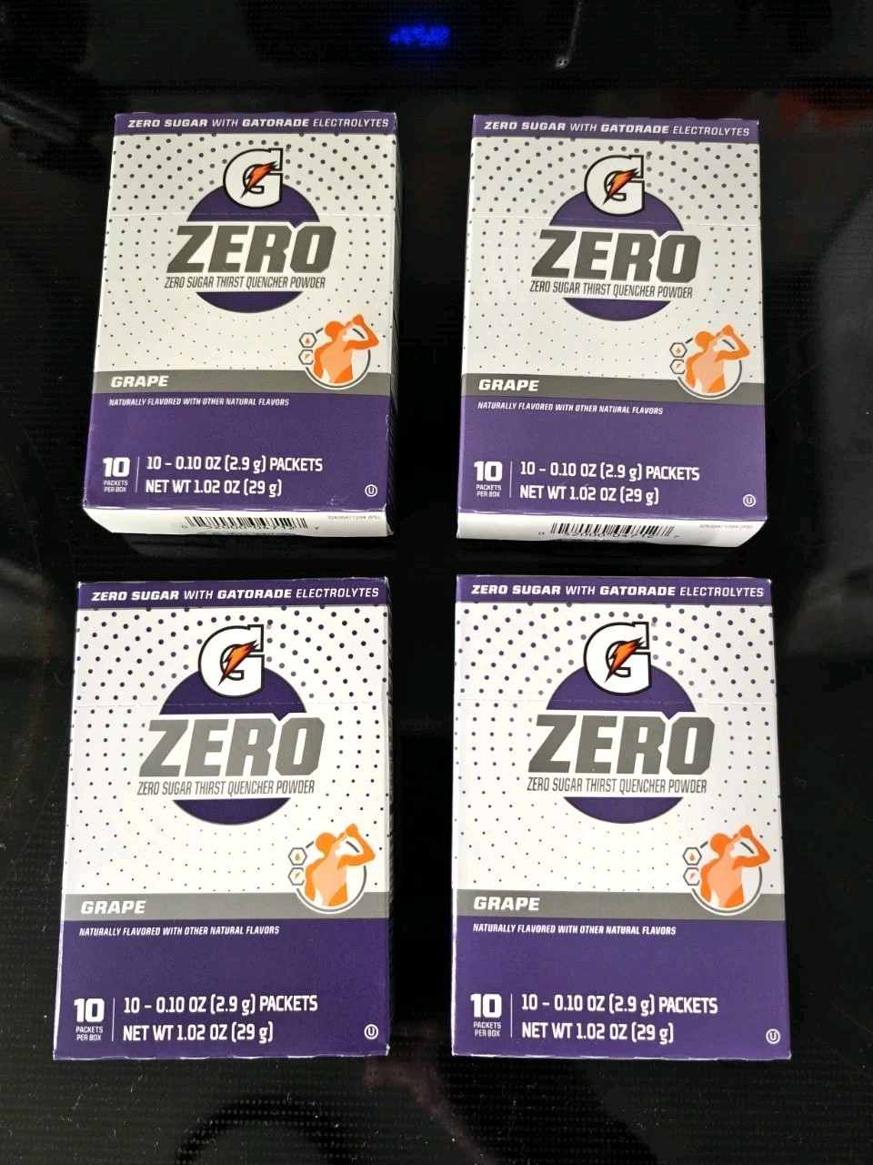 4 X Grape Gatorade Zero Powder, 40 Packets, Sugar Free, Electrolytes gallery