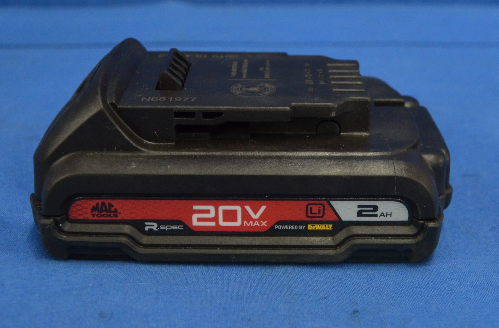 Mac Tools 20V MAX* R-Spec Li-Ion 2.0Ah battery, model MBR203 gallery