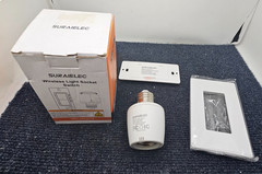 SURAIELEC UHRT06C: WIRELESS LIGHT SOCKET SWITCH 125VAC 60Hz 60W