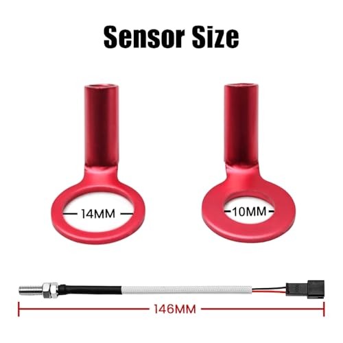 Motorcycle Cylinder Head Temperature Sensor0mm4mm Probe Adapter (0mm, 10mm×2 1 gallery
