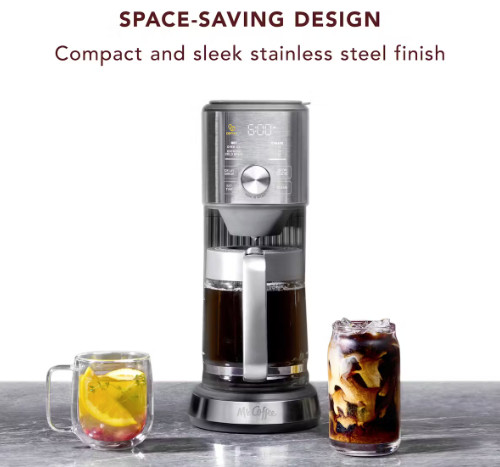 Mr. Coffee Perfect Brew Intelligent Coffee Maker Cold Brew Maker & Tea Brewer gallery