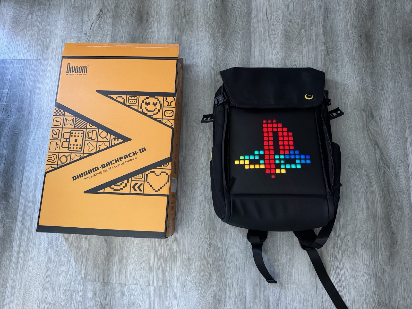 Innovative Smart LED Backpack with Bluetooth App Control