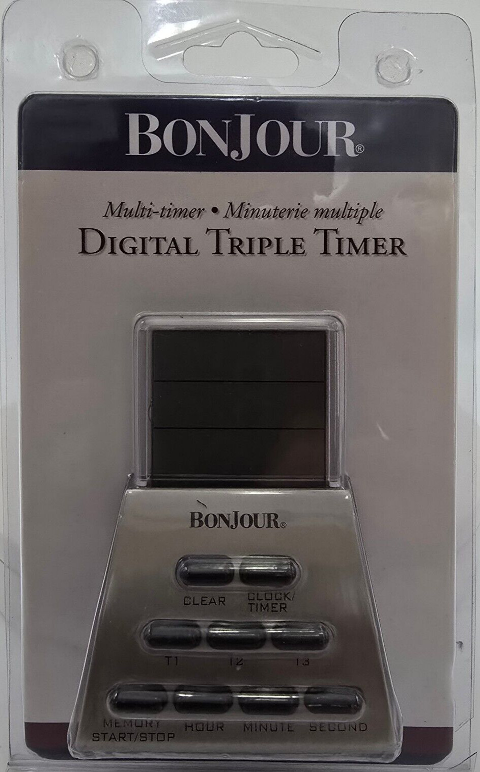 BonJour Digital Triple Timer - BRAND NEW IN BOX gallery