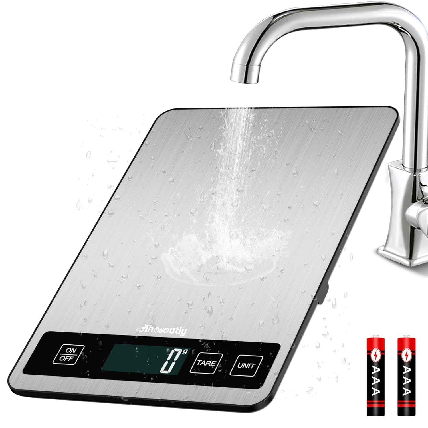 Food Scale, 10kg/22lb Digital Kitchen Scale Weight Grams and Ounces for Baking gallery