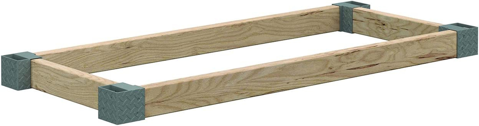 HyLoft Heavyweight 2x4 DIY Single Shelf Kit - Gray gallery