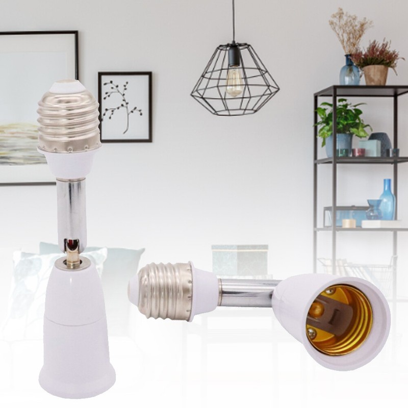E26/E27 Light Socket Extender 4.5 " Extension adjustable vertical 90° Horizontal gallery