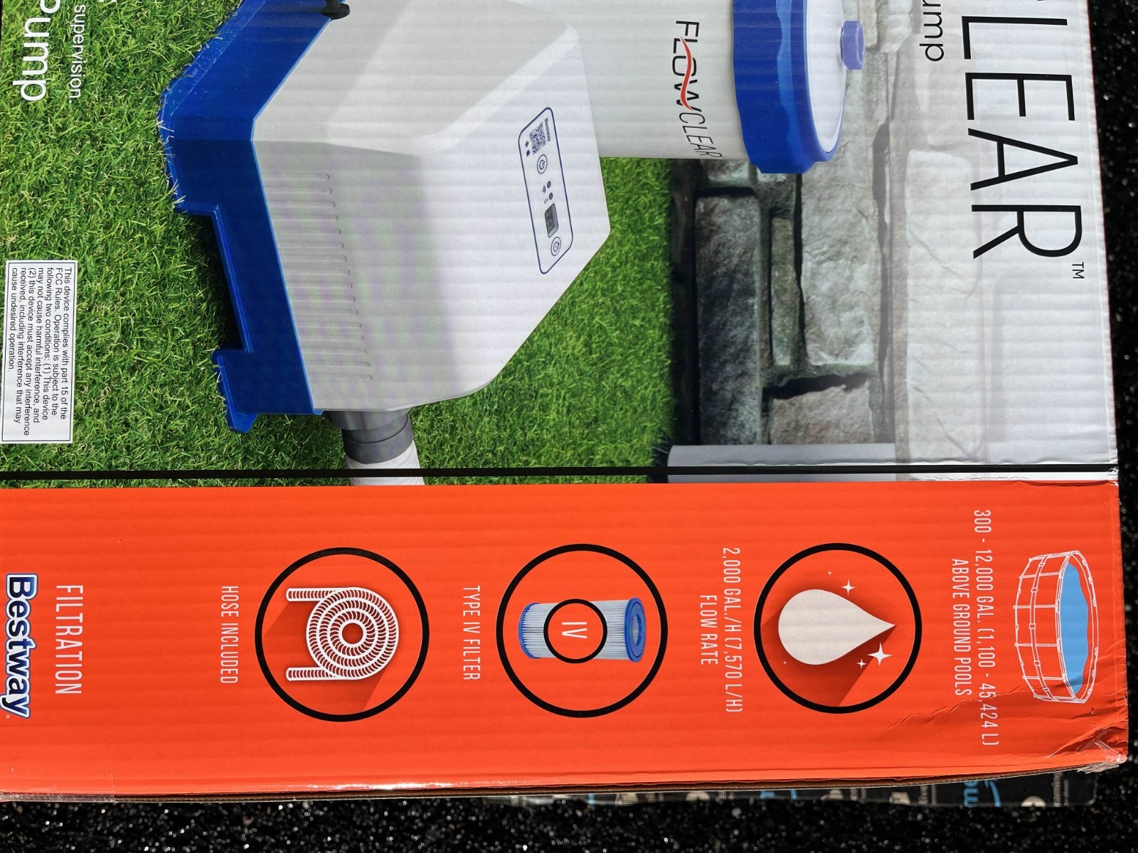 Bestway Flowclear 2000 GPH Filter Pump Smart Touch WiFi App Control Above Ground gallery