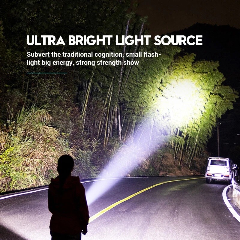 1-10Pack Super Bright LED Flashlight Tactical Rechargeable LED Work Lights Torch gallery