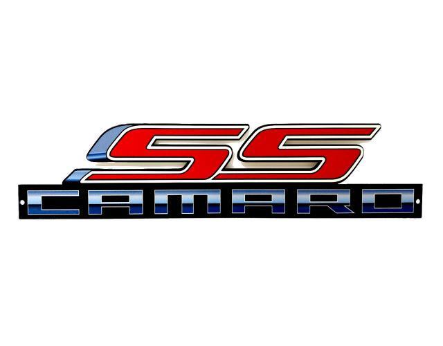 Chevy Camaro SS Steel Sign - Red gallery