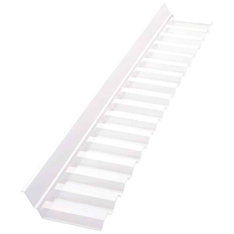 4 Ft. Polycarbonate Wall Connector Flashing in Clear gallery