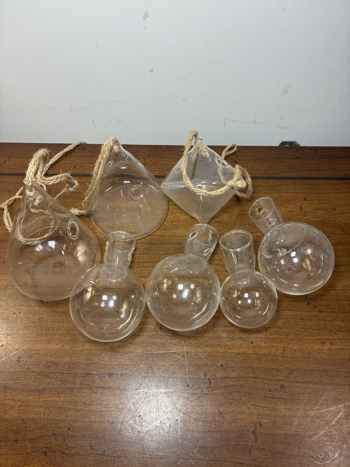 Planter Propagation Stations Hanging Glass Terrariums Vase Containers 7p gallery