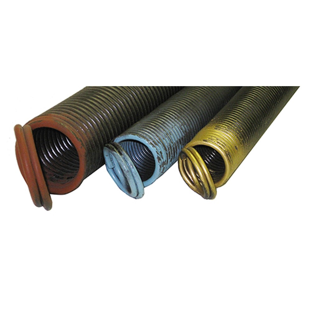 Garage Door Extension Spring 25x42x150 for 7' High Doors 150LB Red (QTY 2) gallery