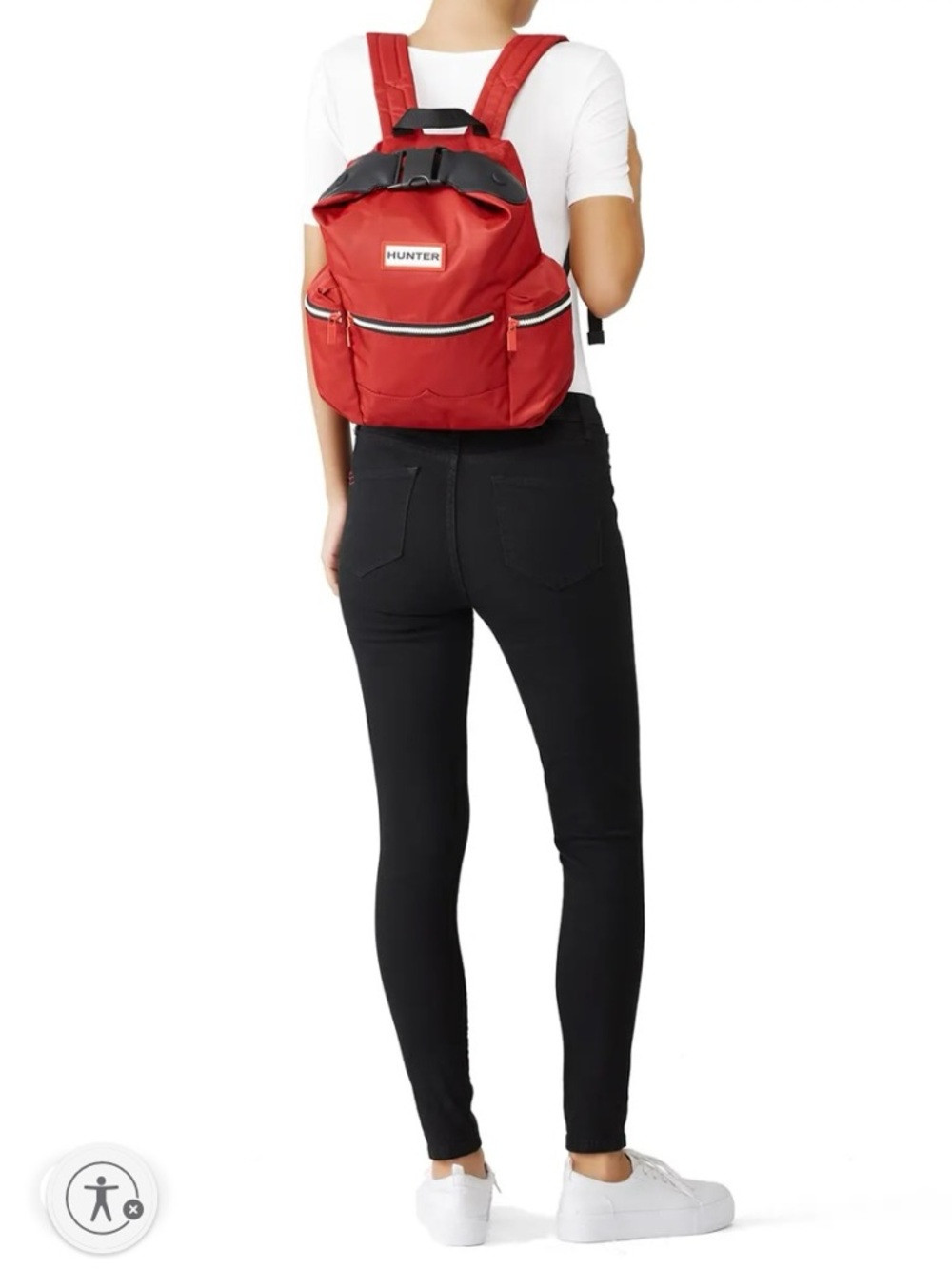 Hunter Backpack Orginal Top Clip Red New ! Waterproof 2