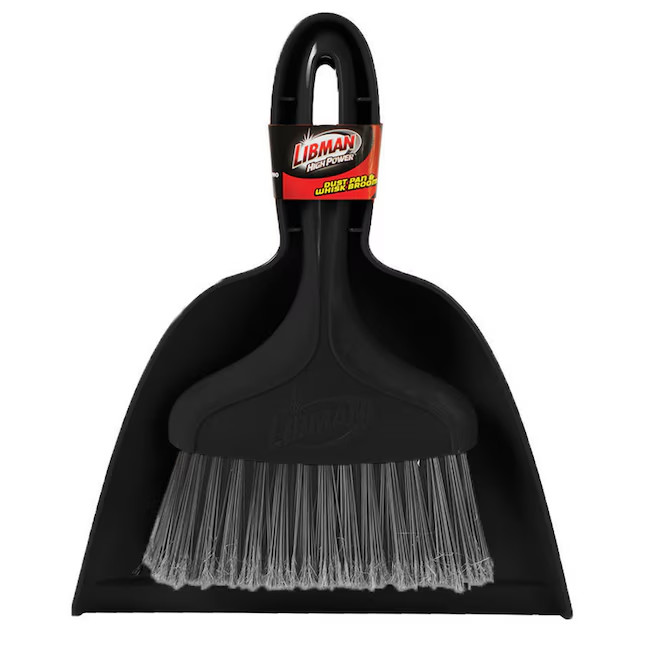 Libman Plastic Whisk Broom and Dust Pan Handheld dustpan with brush gallery