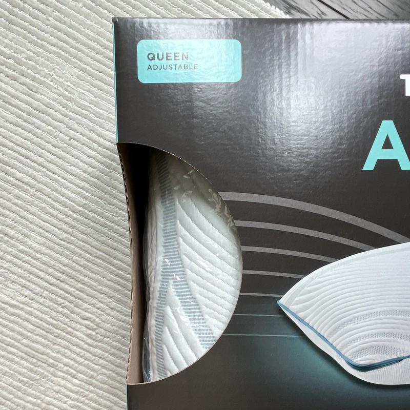 Tempur-Pedic Adapt ProAdjust Queen Bed Pillow Adjustable Cooling White gallery