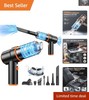 Handheld Cordless Vacuum Cleaner with 11000PA Suction - Portable 2-in-1 Design gallery