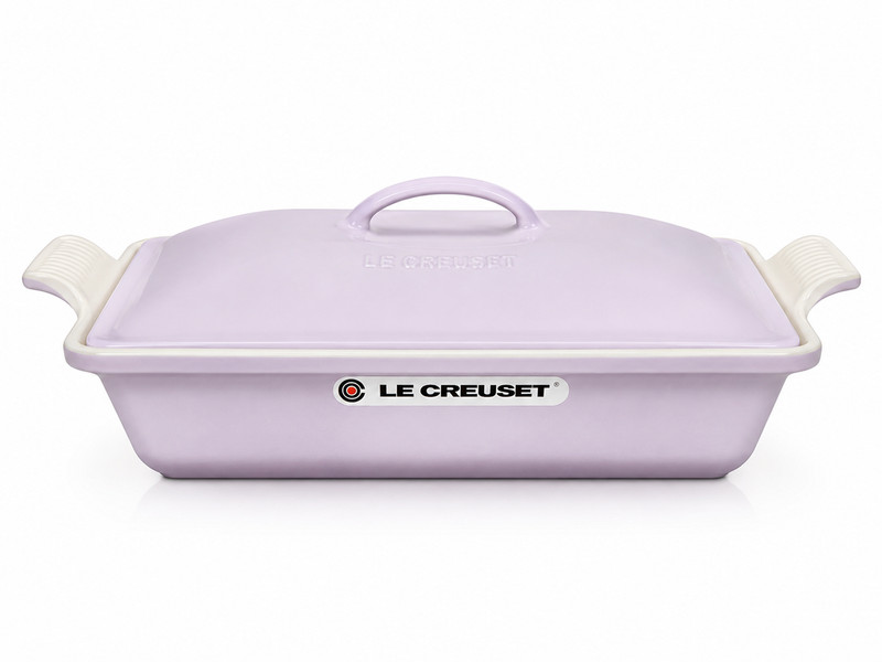 Le Creuset Heritage Rectangular Dish with Lid – Shallot, 33cm / 3.8L gallery