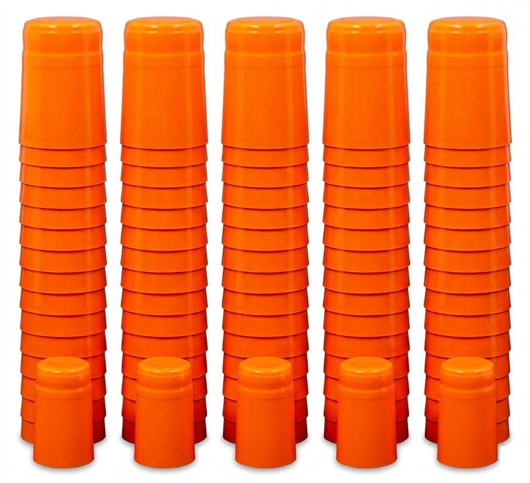 ORANGE PVC SHRINK CAPSULES 100 Pack gallery